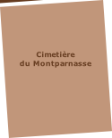 Cimetière
du Montparnasse